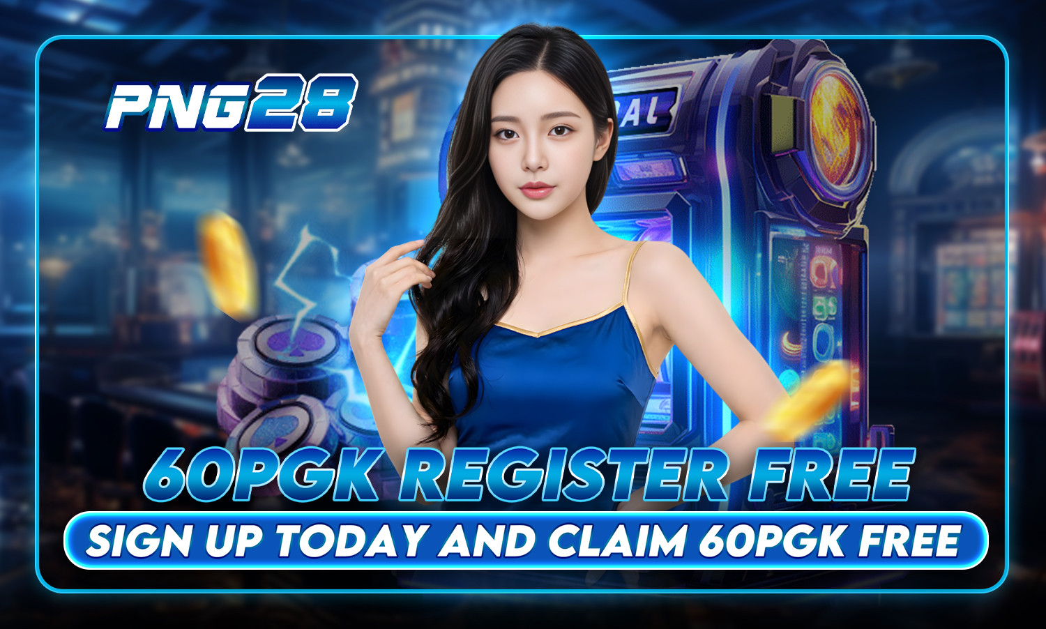 PNG28 slots and live casino promotion